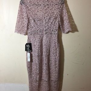 Express Dresses - Express Womens Dress Size 4 Pink Print Bodycon Express Dresses - Express Womens Dress Size 4 Pink Print Bodycon